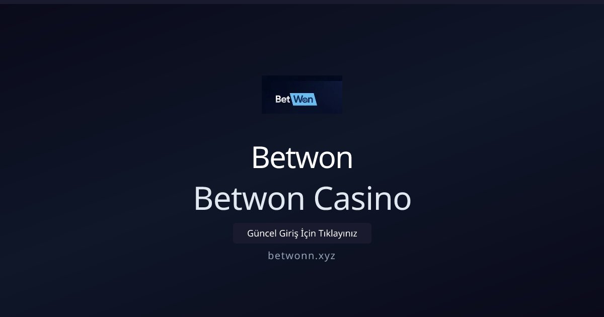 Betwon Betwon Casino